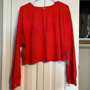 NWT Lululemon Muscle Love Long Sleeve Oversized Crop
